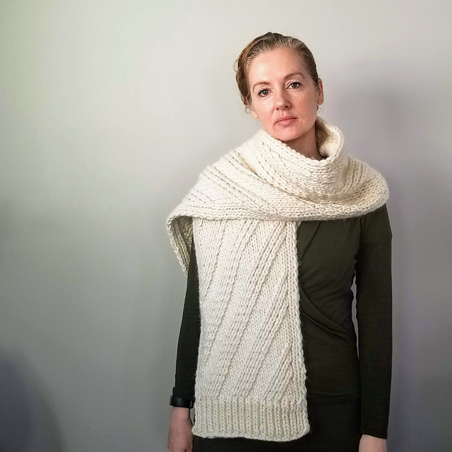 Big Blue Sky Scarf