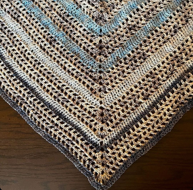 Winter Morning Shawl
