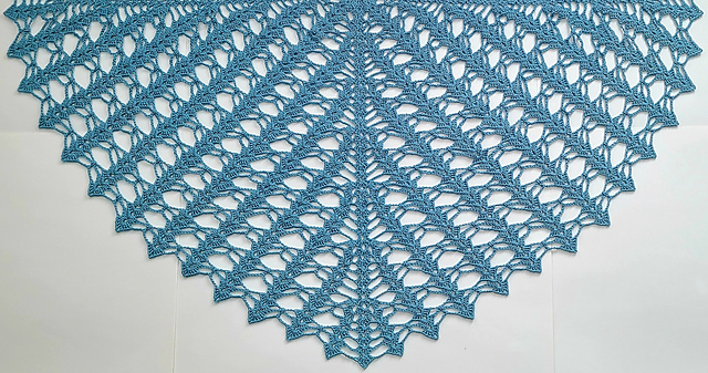 Snowflake Drive Shawl