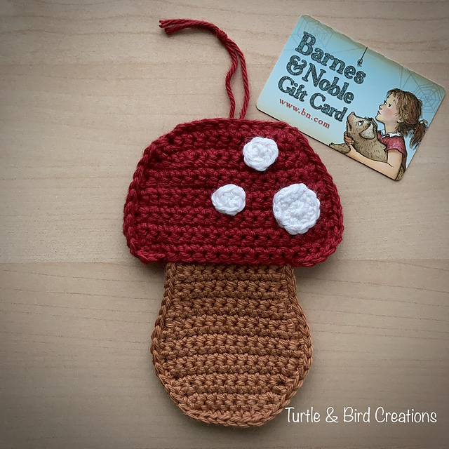 Mushroom Gift Card Holder
