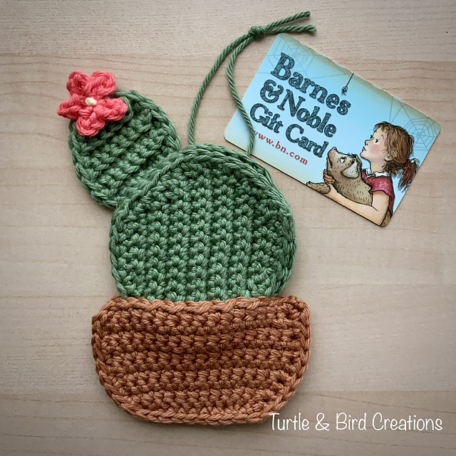 Cactus Gift Card Holder