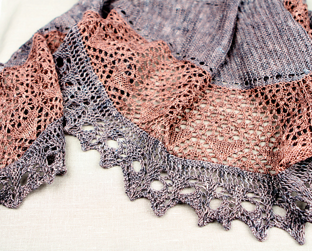 Broken Wings Shawl