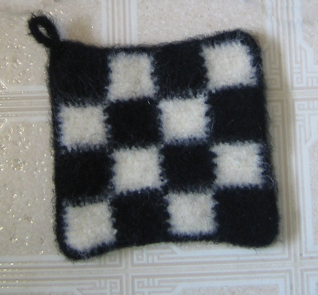 Potholder: Chequey