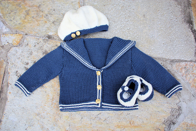 Little sailor knit set main image 1