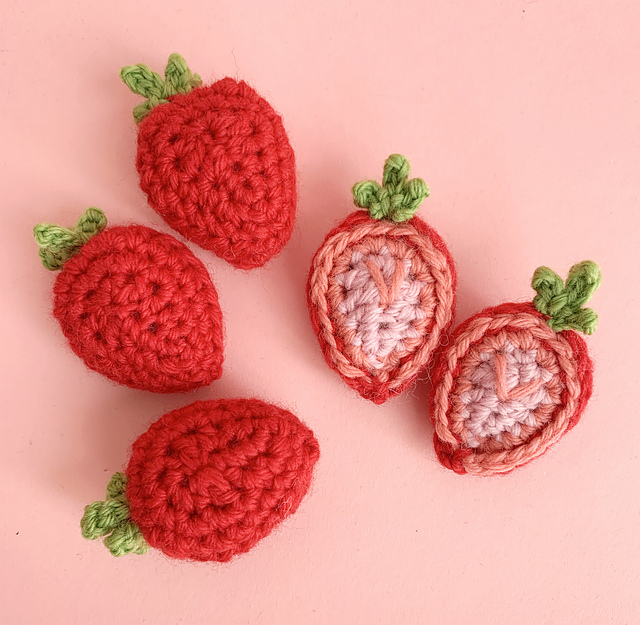 Strawberries - halves and wholes