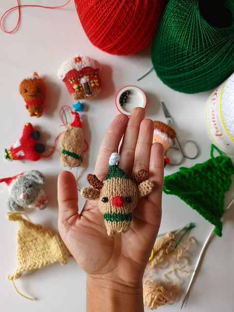 Rudolf Christmas ornament