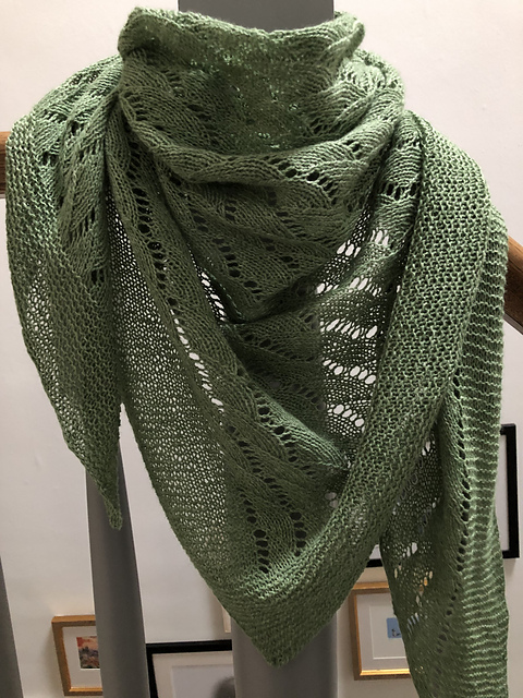 Crest of a Wave Shawl