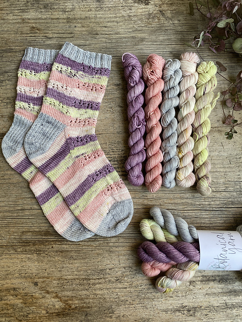 Happy Butterfly Socks