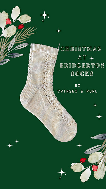 Christmas At Bridgerton Socks
