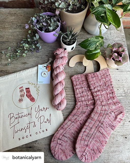 Pink Haze Socks