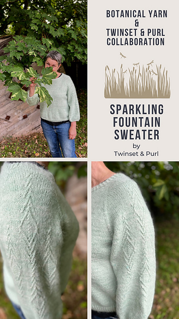 Sparkling Fountain Sweater
