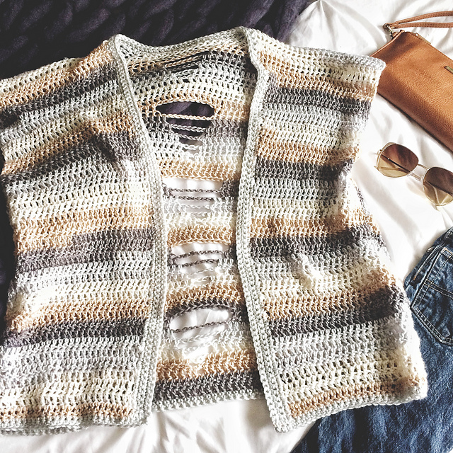 Twisted Arrow Cardigan