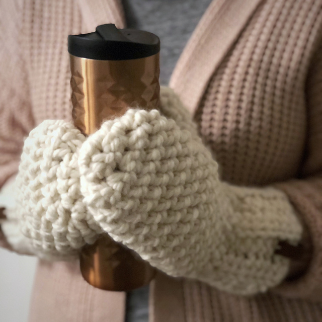 Chunky Chic Mittens