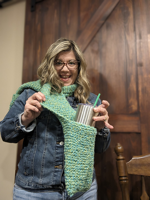 Boucle Pocket Scarf