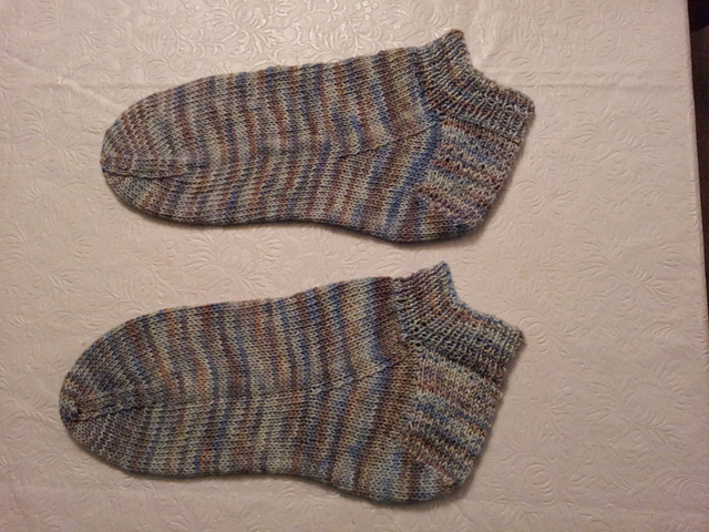 Mock Cable socks