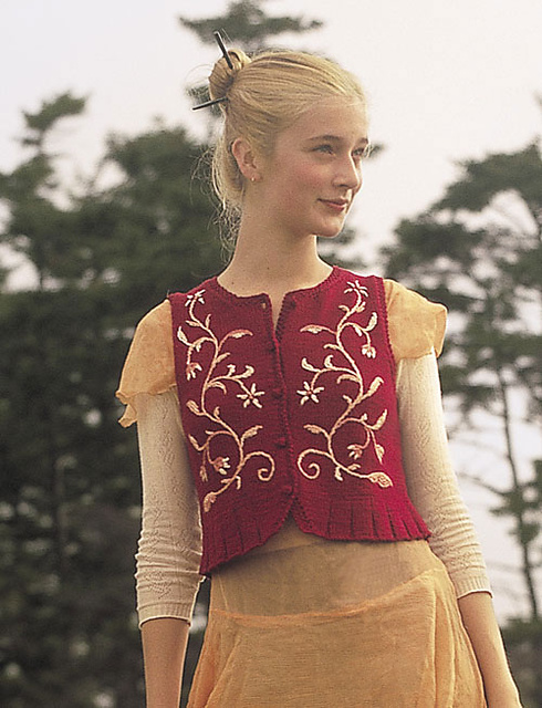 Indian Floral Vest
