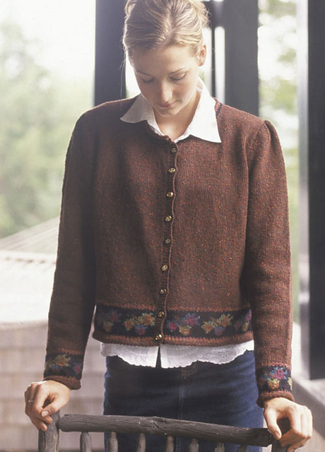 Nut Border Cardigan