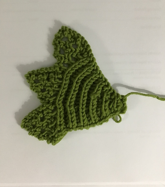 For a Knitted Penwiper