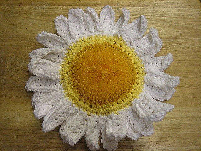 Flower Scrubbies