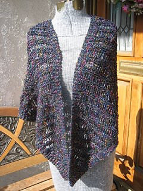 Dropped Stitch Shawl