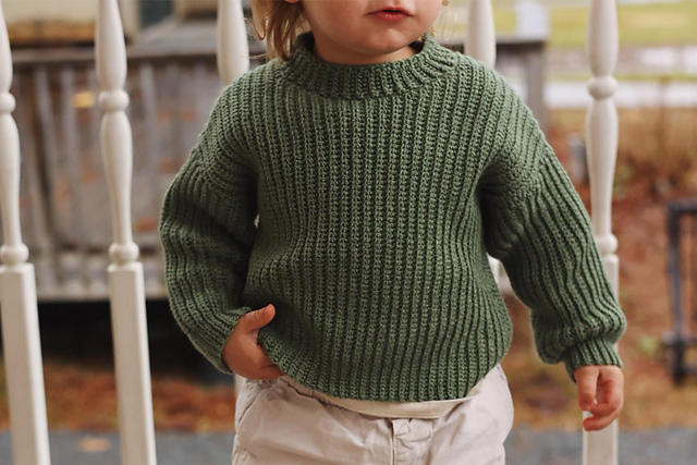 Nantucket Ribbed Pullover Junior