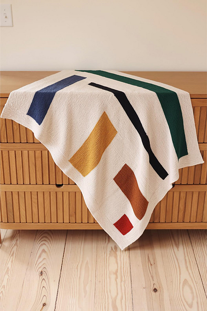 Rockwell Baby Blanket