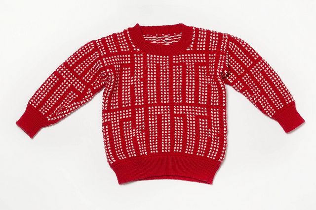 Typeknitting – Child’s Slip-Stitch Sweater
