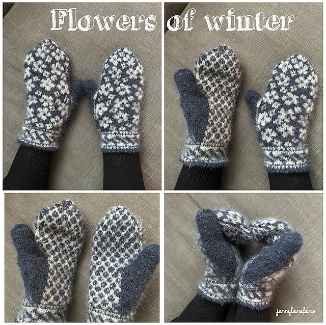 Mitten Flowers of winter