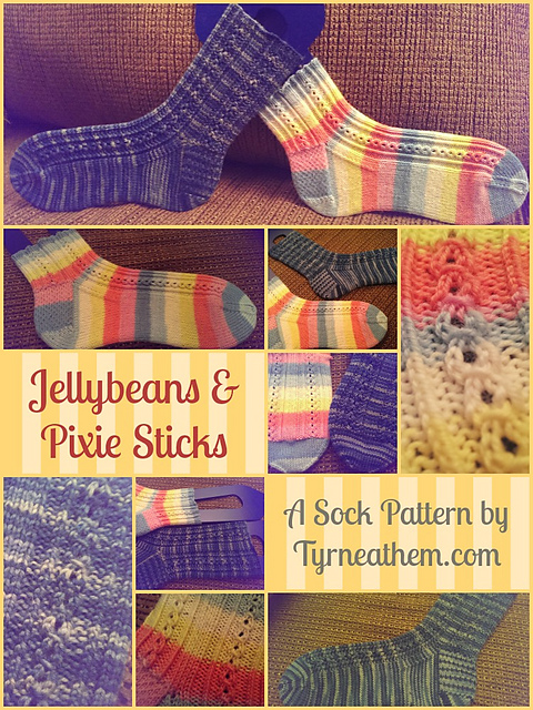 Jellybeans & Pixie Sticks Socks