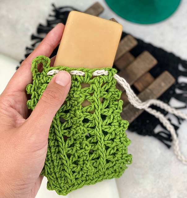 Soap Cozy #crochet4earth