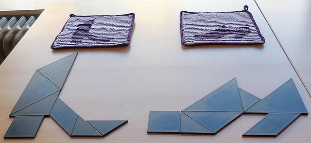 Tangram Illusion Shoes 1