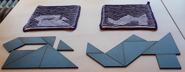 Tangram Illusion Shoes 2