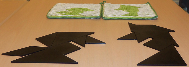 Tangram Illusion Man & Woman 3
