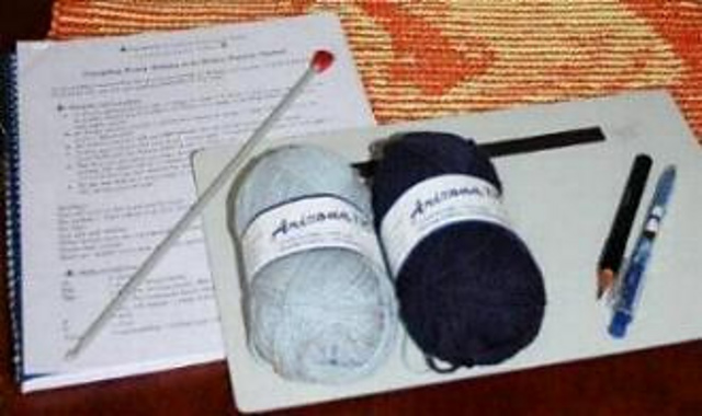 Converting Illusion Knitting into Illusion Tunisian Crochet