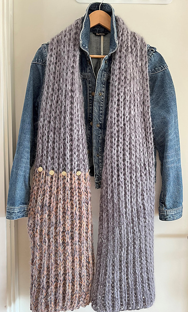 Fluffy Scarf for Winter