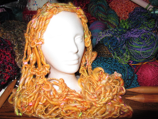 Yarn Tales Stitchwork: Knitting with Double Yarn Over Drop Stitch