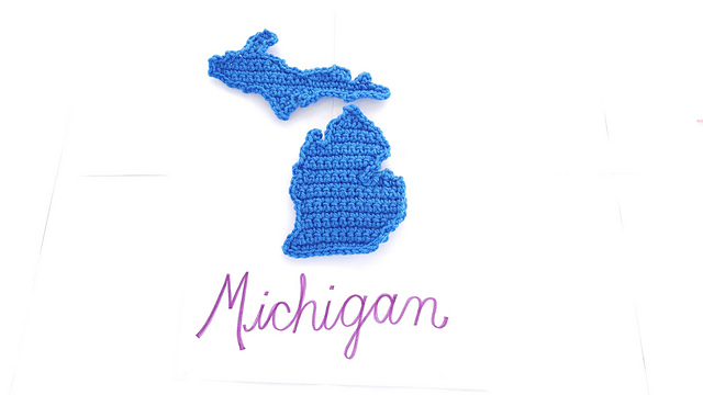 State of Michigan Applique