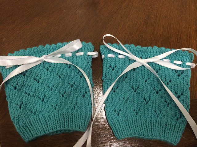 Tulip Petal Boot Cuffs