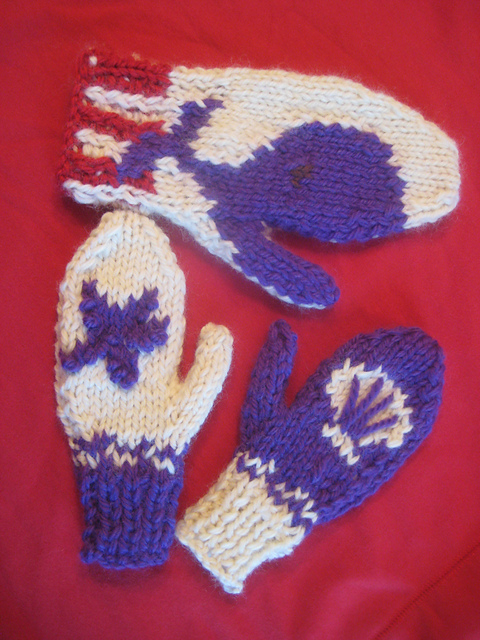 Whale Mitten Charts