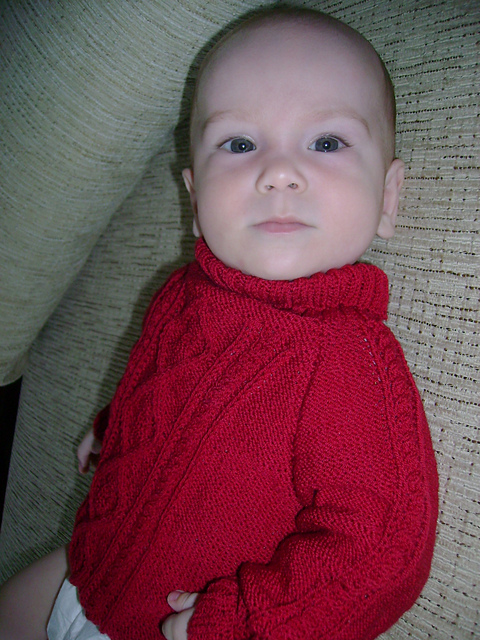Classical Baby Cherry Pullover