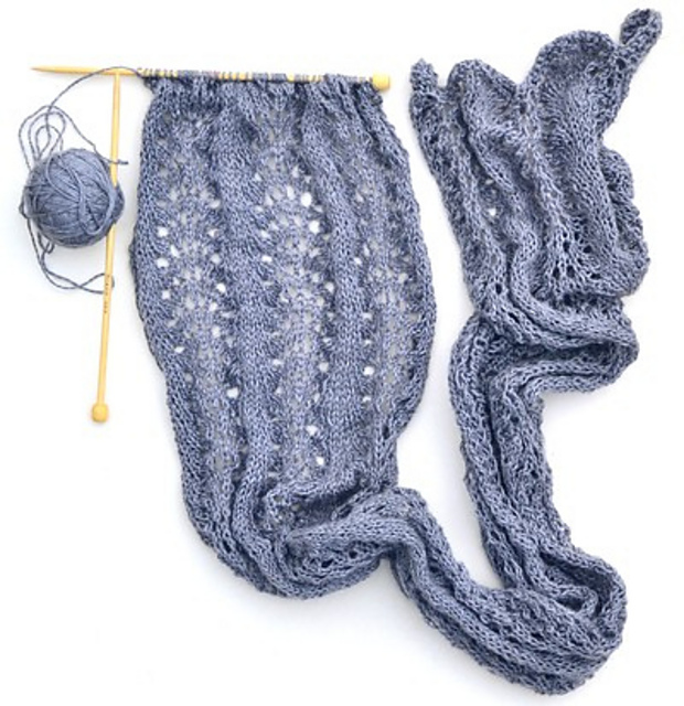 Scarf in silk cashmere/Halsduk i silk cashmere
