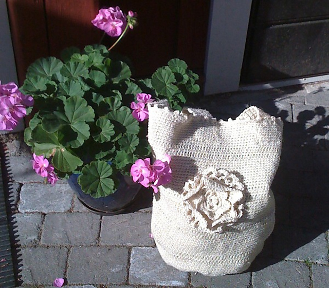Bag in Linea/Virkad väska i Linea