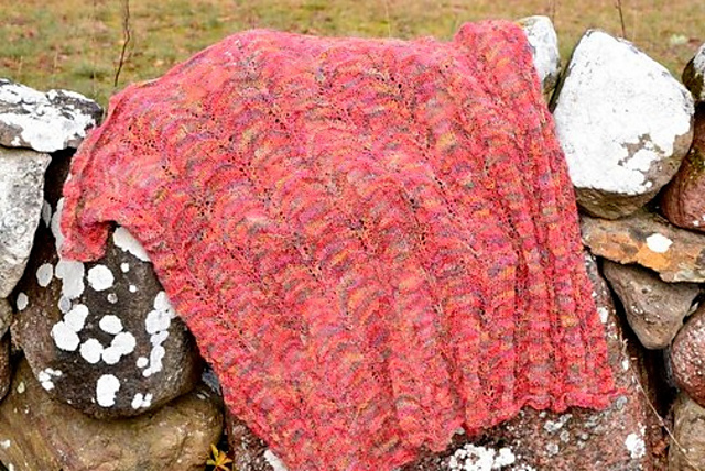 Shawl in Misti Lace/Schal i Misti Lace