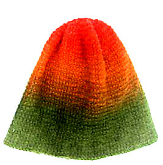 Inside out hat / Krokad mössa med baksidan ut