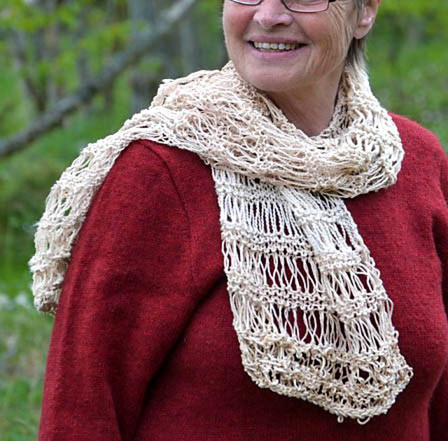Ann's Natural scarf/Anns Natural schal