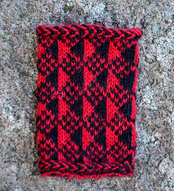Geometric cuff/Geometrisk mudd
