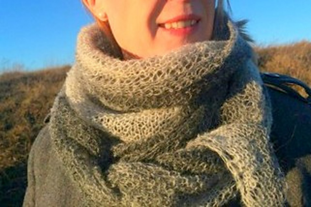 Annsofie's winter shawl/Annsofies vinterschal