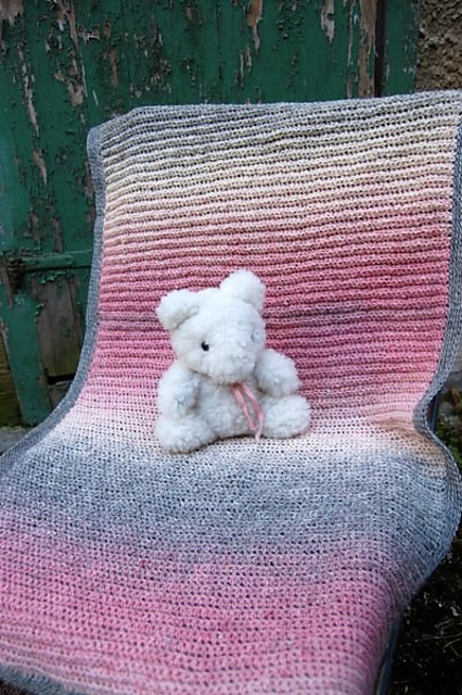 Baby blanket Tilde/Babyfilt Tilde