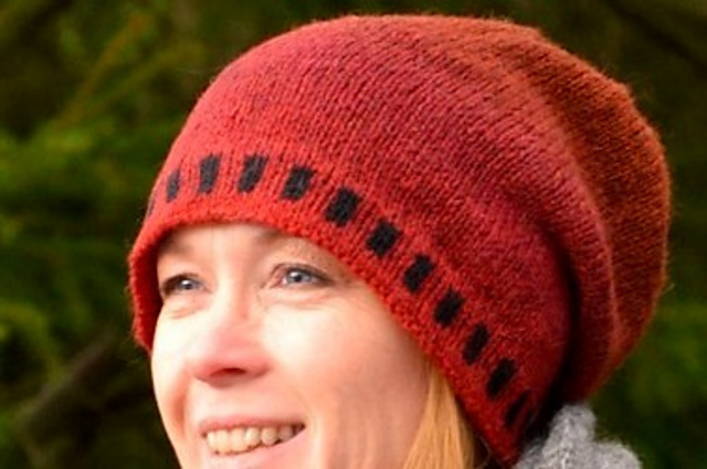 Ann's red beanie/Anns röda mössa