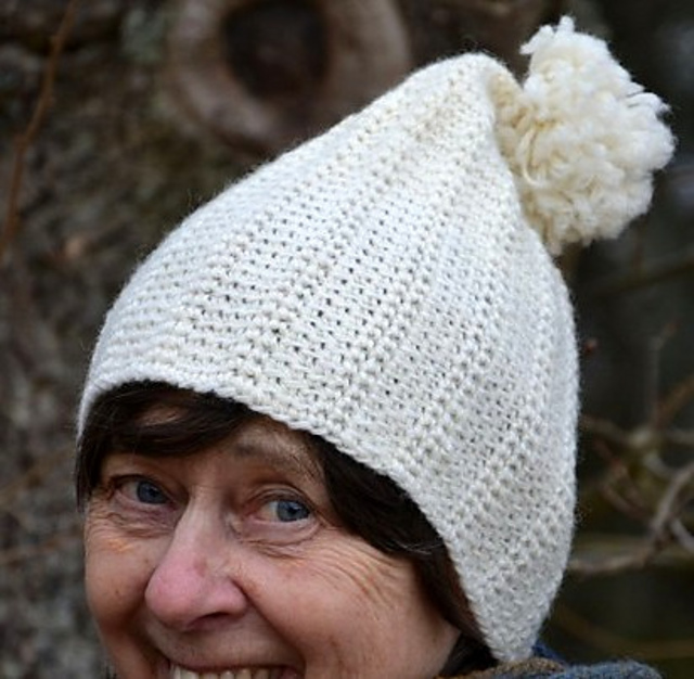 Ribbed  beanie/Resårvirkad mössa